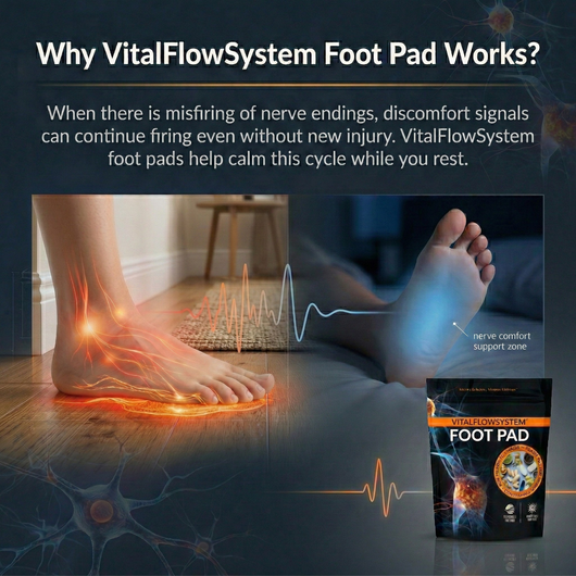 Vitalflowsystem 3-Layer Reset Foot Pad