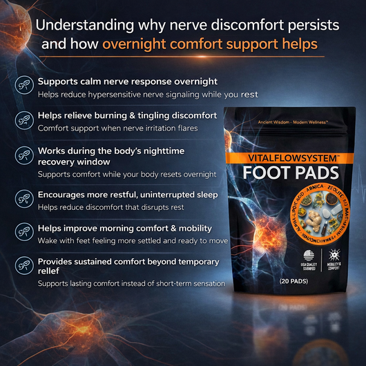 Vitalflowsystem 3-Layer Reset Foot Pad