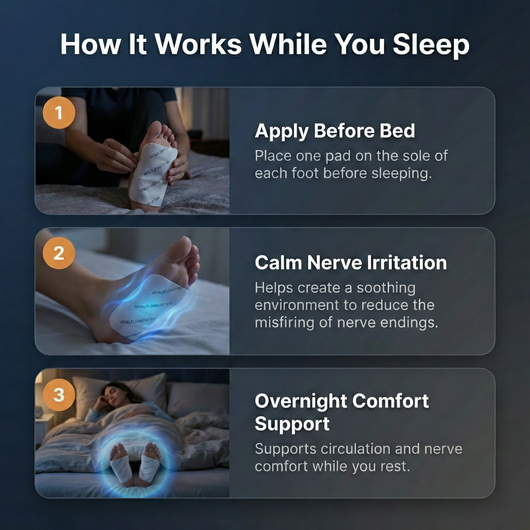 Vitalflowsystem 3-Layer Reset Foot Pad